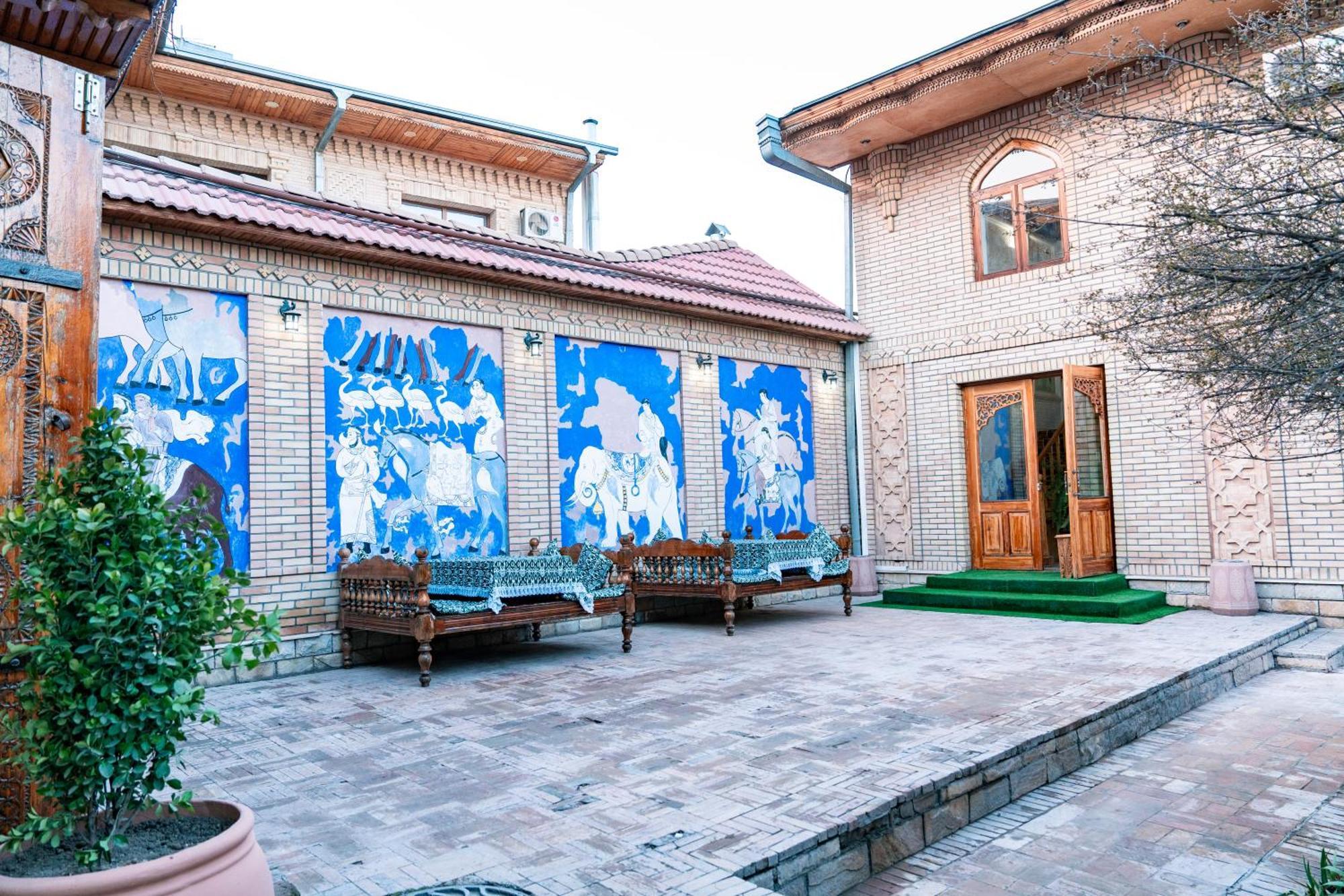 Hotel Caravan Serail Samarkand Exterior photo