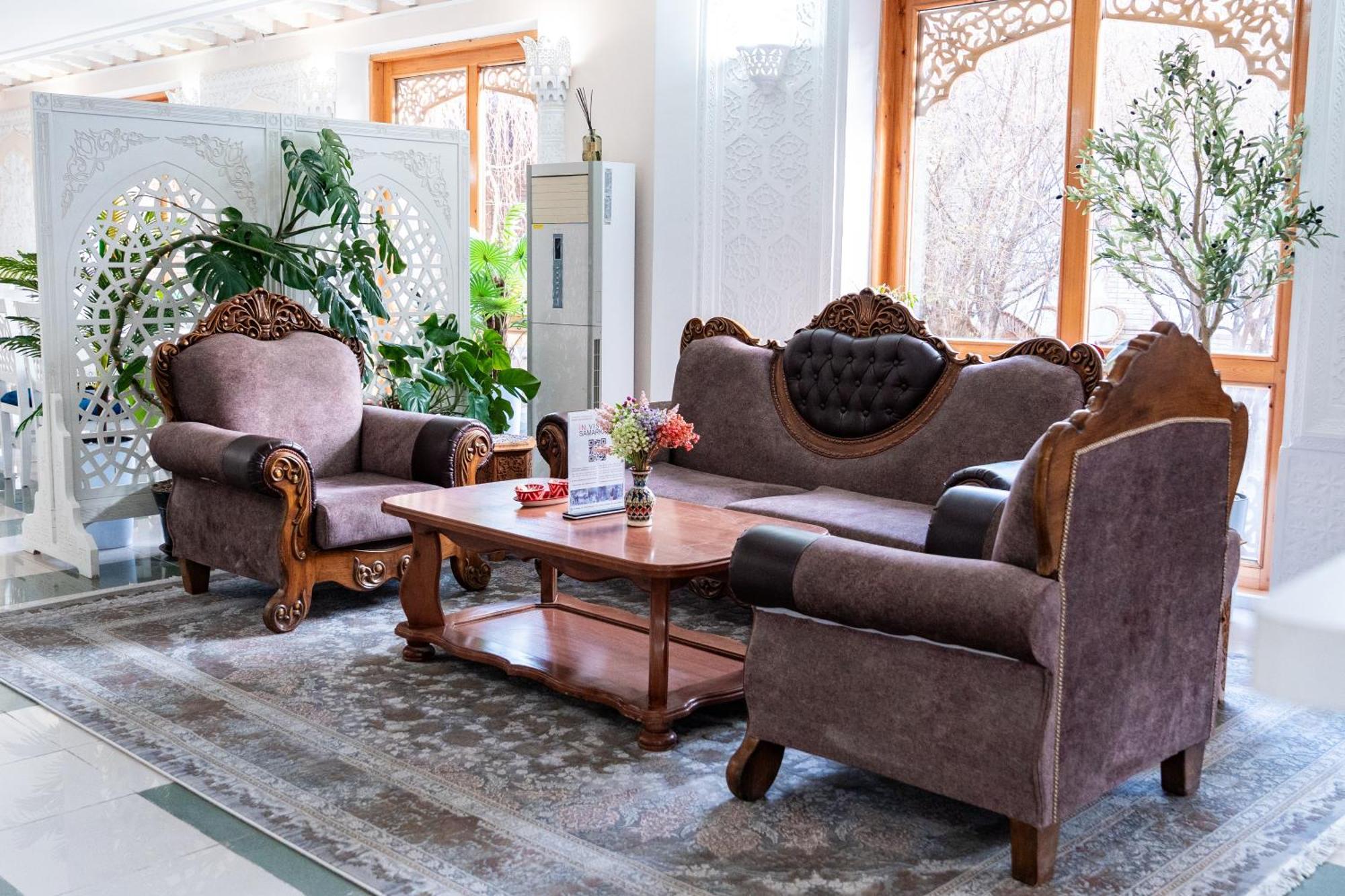 Hotel Caravan Serail Samarkand Exterior photo