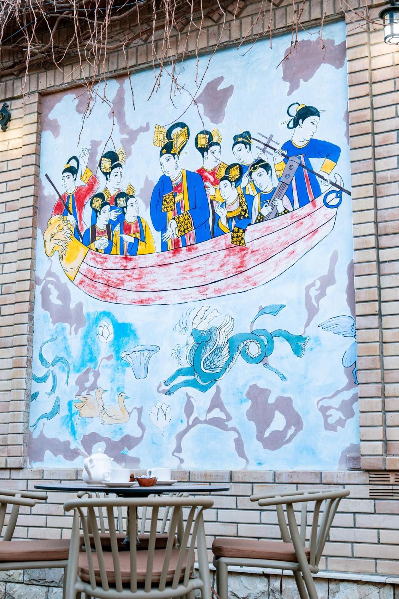 Hotel Caravan Serail Samarkand Exterior photo